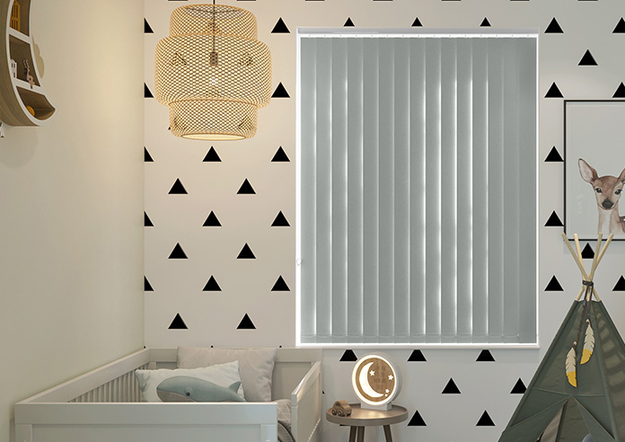 Roma (FR), Light Grey - Vertical Blind - Image 6
